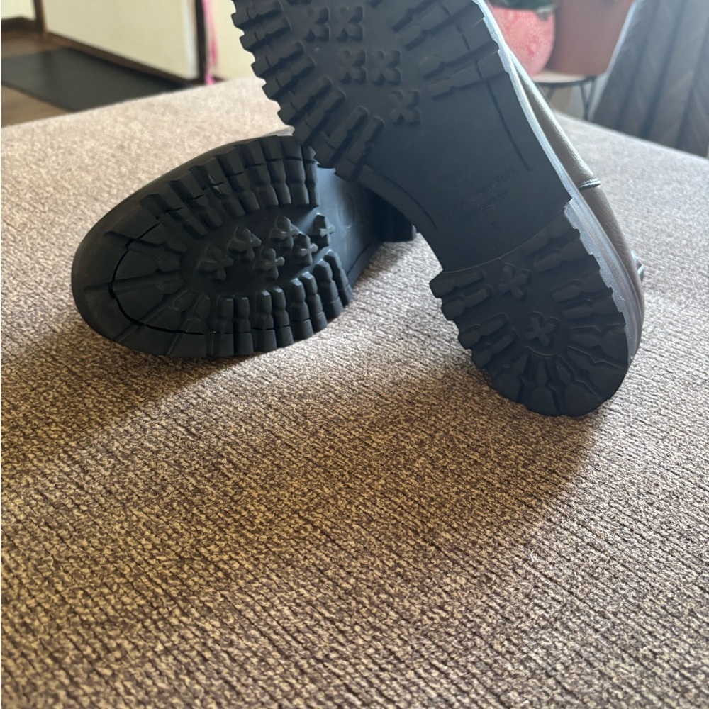 Black Lug Sole Boots